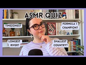 ASMR | Guess the Answer (Relaxing Quiz)