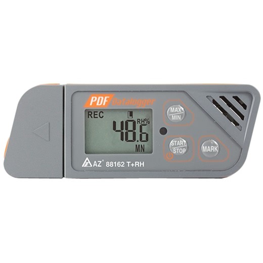 AZ 88162 Professional Temperature & Humidity Data Logger