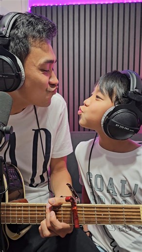 1.8M views · 107K reactions | Perfect - Ed Sheeran | Cover by #KaelLim and Popops #GabrielLim #KaelAndPopops #popsmomskael #popsmomskaellim #edsheeran #Perfect #fatherandson #song #cover #acoustic #acousticguitar | Pops, Moms & Kael Lim | Facebook
