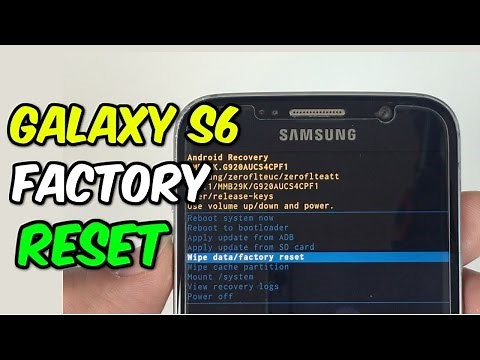 Galaxy S6 Factory Reset