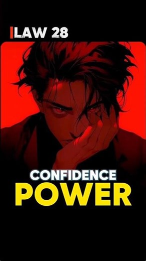 Law 28 of 48 Laws of Power : Enter Action With Boldness #power #48lawsofpower