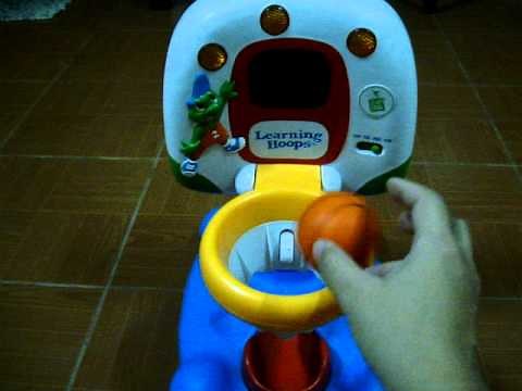 LeapFrog learning Hoops Basketball Hoop A-B-C Music 1-2-3