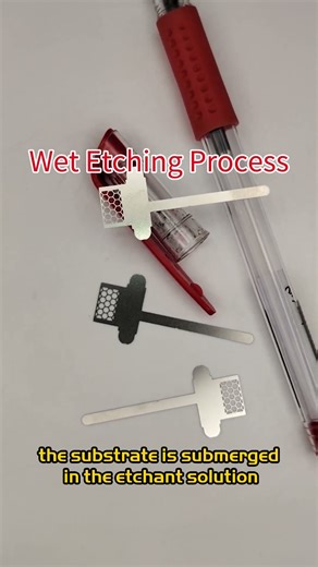 Wet Etching Process#etching #metaletchingchemical #metaletchingart