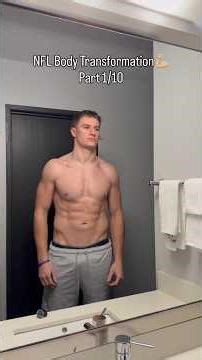 NFL Body Transformation, Week 1💪🏼 #shorts