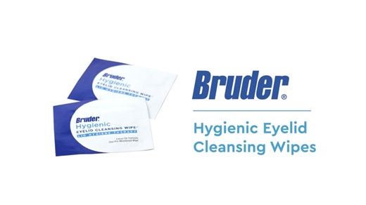 Watch Bruder Hygienic Eyelid Wipes on Amazon Live