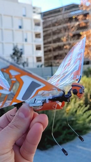 X-Fly isn't just fun—it’s crafted with the future in mind. With every flight, contribute to sustainable tech that’s designed to harmonize with nature, not disrupt it. Our drones use flapping wings instead of propellers, making them safer for wildlife and the environment. Fly responsibly with X-Fly! 🌍💚 #ornithopter #bionicbird #RCbird #dronetechnology #radiocontrolled #rchobby #metafly #metabird | Bionic Bird