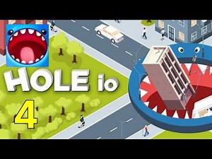 Hole.io | Full Gameplay No Commentary (Android Ios)