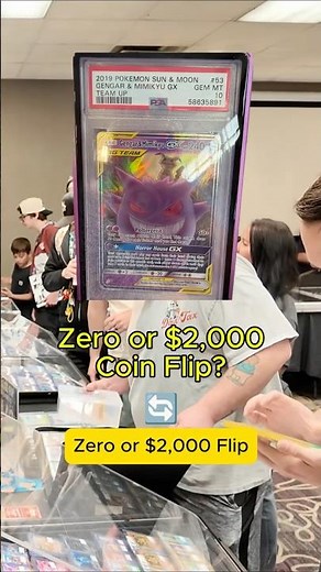 $0 or $2,000?! Risking It ALL on Gengar & Mimikyu GX 😳🔥