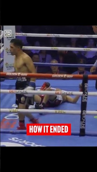 HUGE COMEBACK 😱 Juan Becerril KOs Dylan Capetillo🍿 #RoachZepeda | Live Now on DAZN and TNT