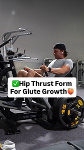 102K views · 411 reactions | ✅Machine Hip Thrust Proper Form #gymworkouttips #homeworkoutideas #fitnesstransformation #fitnessjourney #fitnessgoals #fatlosscoach #workouttips #hipthrustform #gluteworkouttips | Tanner Weiler | Facebook