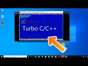 How to Disable Full Screen Mode on Turbo C/C++