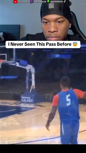 2.7M views · 2.2K reactions | Attempting this pass in game is actually insane #reels #explorepage #reaction #trending #instagram #explore #sport #basketball #tricks | Queztheplugtv | Facebook