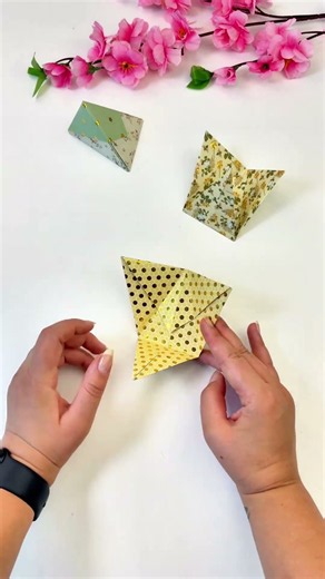 DIY Origami Money Gift Box—No Glue Needed 🎁