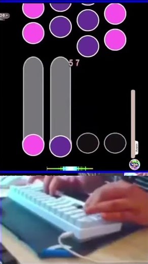 My Best VIBRO SECTION !!!! 50+ KPS - osu!mania SIllyFangirl #osugamer # fnf #osulive #funkyfriday