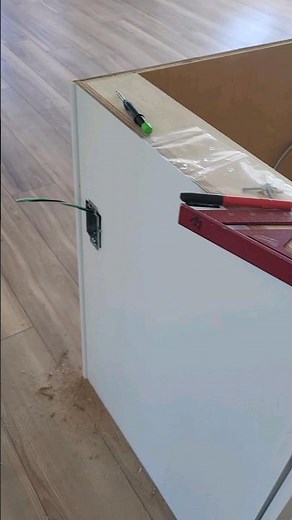 Adding an Outlet to Kitchen Island #diy #howto