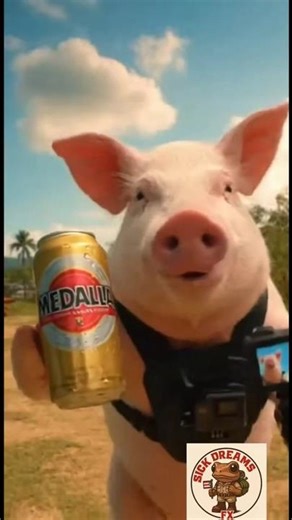 Este lechon me robó la cerveza #comedia #lechon #puertorico #boricua #funny #hispanic #cerveza #ai