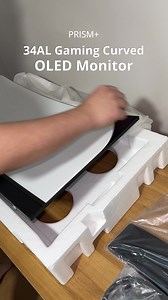 朗 Still thinking of getting the PRISM+ 34AL Gaming Curved OLED Monitor? It's your sign to get it now! Its QD-OLED display offers stunning color visuals which is ideal for both gameplay and video editing. With a 175Hz refresh rate and 0.03ms response time, you'll experience seamless performance without any lag time. | PRISM+ | Facebook