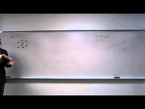 Body-Centered Cubic Unit Cell - Atomic Radius of Molybdenum 004