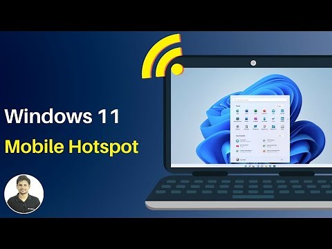 How to Turn On Windows 11 Mobile WiFi Hotspot?