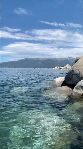 Exploring Lake Tahoe's Stunning Views! | Is This The BEST View From Emerald Cove? 🏞️ #shorts