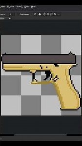 Glock-18 Pixel Art Speedrun 🎨