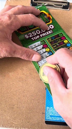 Day 111 I don’t want to win. Please be a losing $10 Scratch Off.