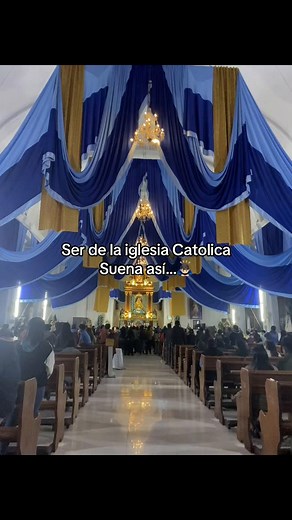 Ser de la iglesia católica suena así