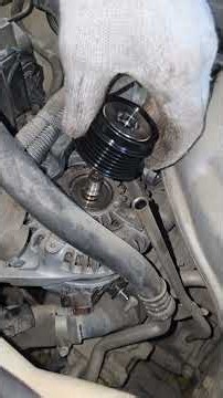 Toyota camry alternator fully changing trick #automotive #diy #garage #shorts