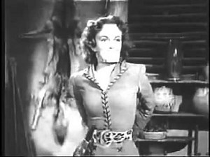 Jungle Girl and gorilla