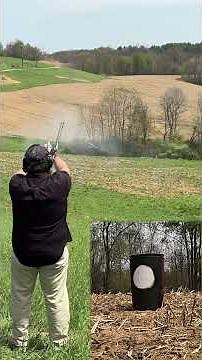500 yard shot with 44 Mag (see full video)