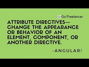 Attribute directives in Angular with real time examples