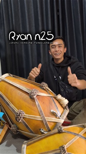 Rian N25, the champion of Pangalengan kendang drumming