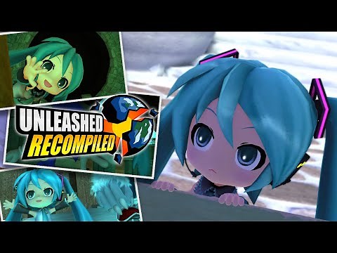 Sonic Unleashed Hatsune Miku over Chip Release + All Cutscenes