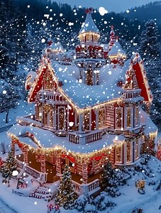 Awesome Christmas house 🎁🎄🤍❄🕯✨ | The magic of christmas