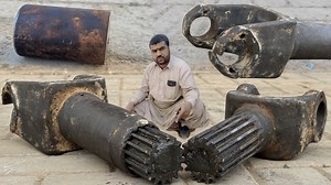 5.9M views · 52K reactions | How a Skilled Craftsman Repairing a Broken Drive Shaft | Restoration PK | Facebook