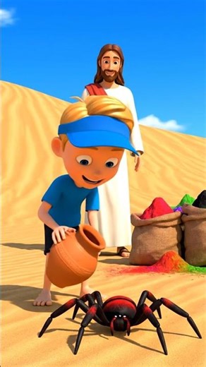 Jesus and the Disappearing Spider #jesus #bible #amen #prayer #faith