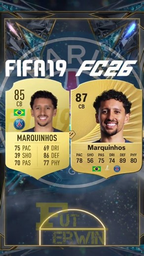 FIFA 19 vs FC 26 😳 Paris Then vs Now! Ultimate Team Comparison #2