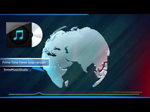 Background music for news intro - "Prime Time News" / news sound/ news music/ royalty-free music