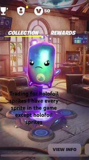 Trading grim reaper for holofoil sprites #fyp #fortnite #rare