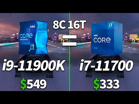 i9 11900K vs i7 11700 Why Pay More for GAMING CPU? | Test in 10 Games | 1440p