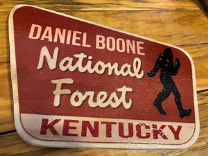 Bigfoot Daniel Boone National Forest Wall Decor - Etsy
