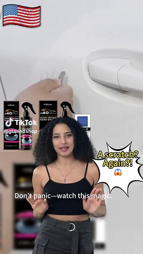 Quick Car Scratch Repair with HOMONTH Nano Spray