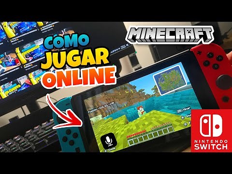 👉 Como JUGAR MULTIJUGADOR en MINECRAFT en NINTENDO SWITCH 🔥