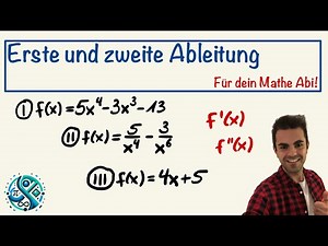 Wie Du schnell und einfach die erste und zweite Ableitung bilden kannst!