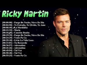 Ricky Martin – Álbum Completo de Éxitos Eternos – Vente Pa’ Ca, Adiós, Private Emotion