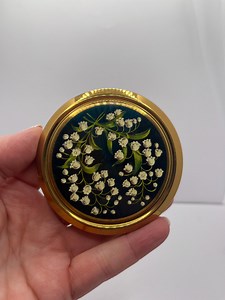 Vintage Coty Powder Compact, 1950s, Featuring a Lily of the Valley Design - Etsy