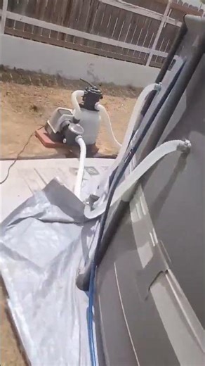 Small Staircase pool deck with ladder build!