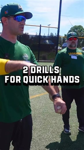 Try these two drills to incorporate quick hand-eye coordination. They are particularly great for catchers or anyone who’s working on their hands. #handeye #baseball #littleleague #legendsbaseball #travelball #baseballseason #littleleaguebaseball #mlb #coaching #training | Legends Baseball & Softball Camps