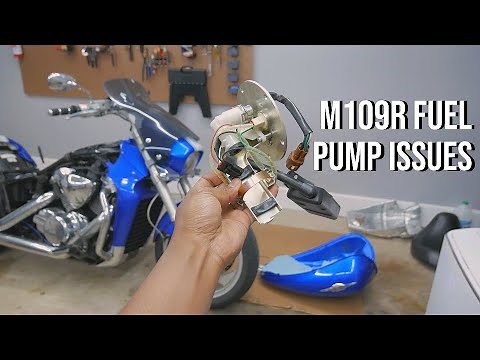 Removing The M109Rs Fuel Pump Assembly | Suzuki M109R