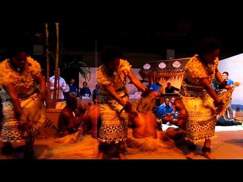 Fiji Fan Dance (Meke Iri) at the T+L Global Bazaar 2011